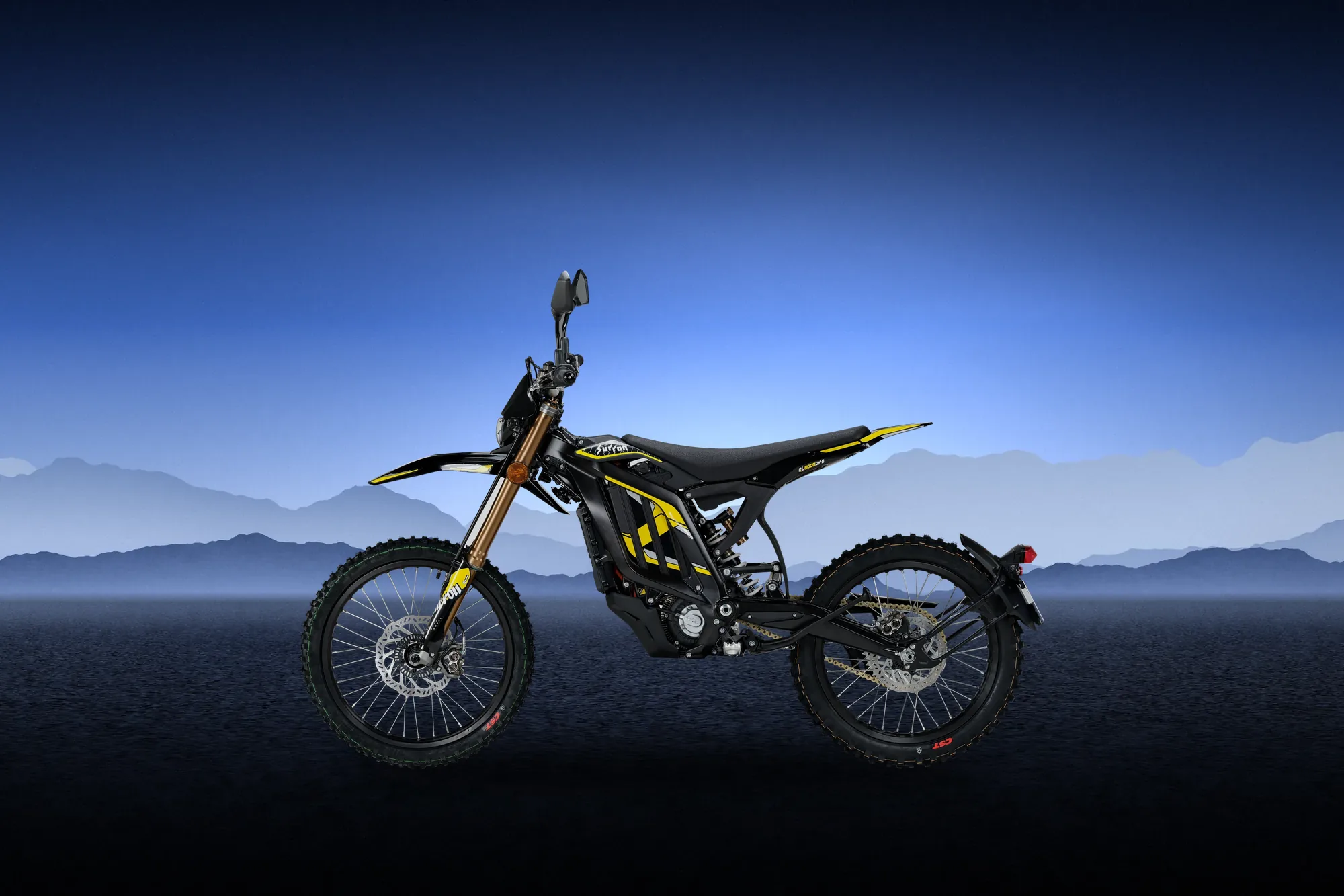 Sur-Ron Light Bee 2 Midnight Black, widok z boku